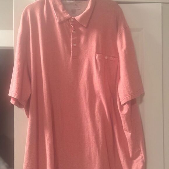 Men’s Pink Polo Shirt Refined Comfort, Timeless Style - Picture 7 of 8